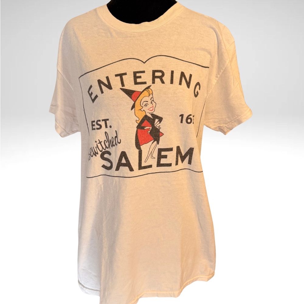 Bewitched Heavy Cotton T-Shirt in White